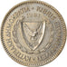 Moneta, Cypr, 50 Mils, 1981, EF(40-45), Miedź-Nikiel, KM:41
