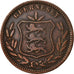 Moneta, Guernsey, 8 Doubles, 1902, Heaton, Birmingham, MB+, Bronzo, KM:7