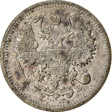 Coin, Russia, Nicholas II, 10 Kopeks, 1912, Saint-Petersburg, EF(40-45), Silver