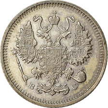 Moneta, Russia, Nicholas II, 10 Kopeks, 1913, Saint-Petersburg, BB, Argento