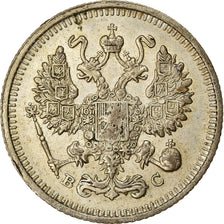 Münze, Russland, Nicholas II, 10 Kopeks, 1914, Saint-Petersburg, SS, Silber