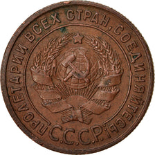 Moeda, Rússia, Kopek, 1924, Saint-Petersburg, EF(40-45), Bronze, KM:76