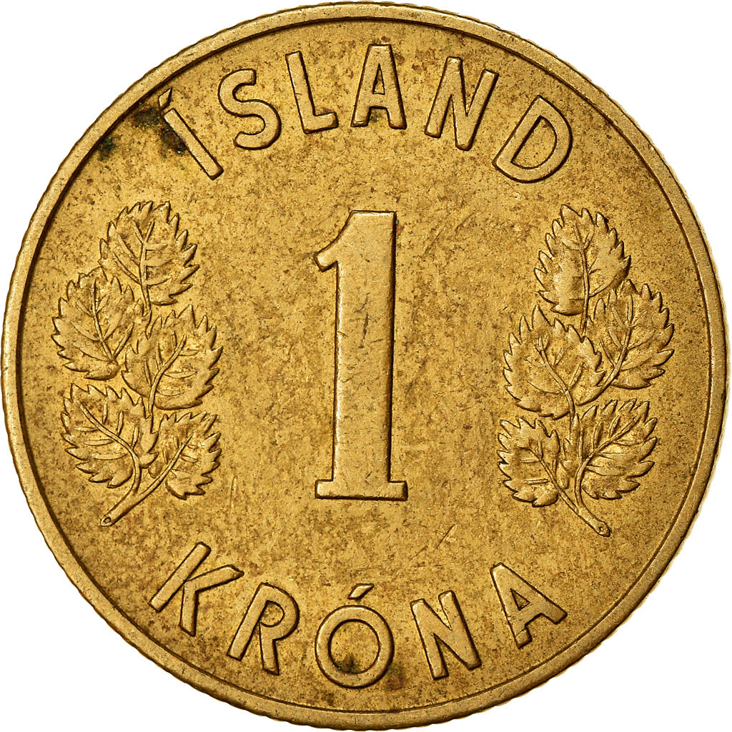 Moneta, Islanda, Krona, 1946, BB, Alluminio-bronzo, KM:12