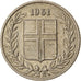 Monnaie, Iceland, 25 Aurar, 1961, TTB, Copper-nickel, KM:11