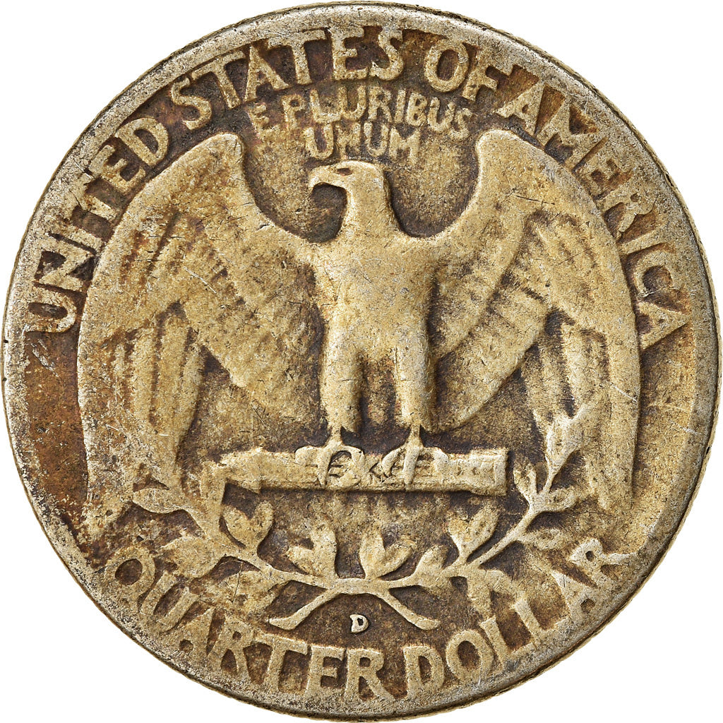 Coin, United States, Washington Quarter, Quarter, 1947, U.S. Mint, Denver