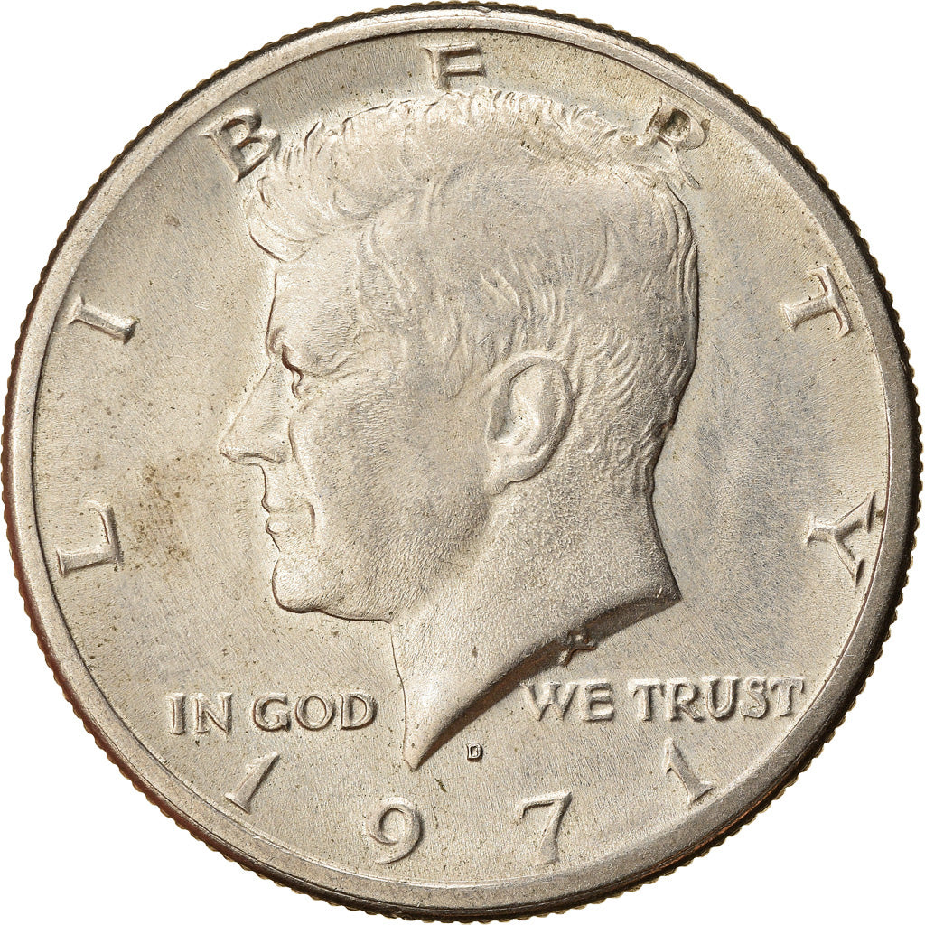 Moneta, Stati Uniti, Kennedy Half Dollar, Half Dollar, 1971, U.S. Mint, Denver