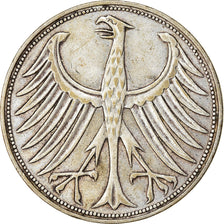 Münze, Bundesrepublik Deutschland, 5 Mark, 1951, Stuttgart, SS, Silber