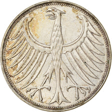 Monnaie, République fédérale allemande, 5 Mark, 1970, Karlsruhe, TTB, Argent