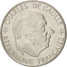 Moneda, Francia, Charles de Gaulle, Franc, 1988, MBC+, Níquel, KM:963