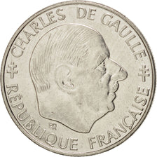 Moneta, Francia, Charles de Gaulle, Franc, 1988, BB+, Nichel, KM:963