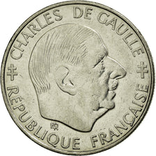Coin, France, Charles de Gaulle, Franc, 1988, AU(50-53), Nickel, KM:963