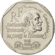 FRANCE, René Cassin, 2 Francs, 1998, KM #1213, MS(63), Nickel, 26.5, Gadoury #..
