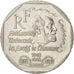 Moneda, Francia, René Cassin, 2 Francs, 1998, EBC+, Níquel, KM:1213