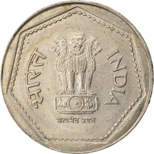 Moneta, REPUBBLICA DELL’INDIA, Rupee, 1983, BB, Rame-nichel, KM:79.1