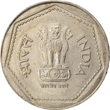 Münze, INDIA-REPUBLIC, Rupee, 1983, SS, Copper-nickel, KM:79.1