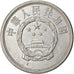 Coin, CHINA, PEOPLE'S REPUBLIC, 5 Fen, 1986, EF(40-45), Aluminum, KM:3