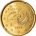 Spagna, 20 Euro Cent, 2000, SPL-, Ottone, KM:1044