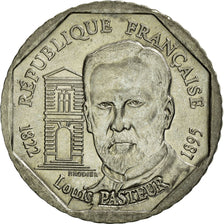 Coin, France, Pasteur, 2 Francs, 1995, EF(40-45), Nickel, KM:1119, Gadoury:549