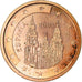 Hiszpania, 2 Euro Cent, 2003, Madrid, EF(40-45), Miedź platerowana stalą