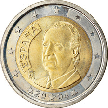 Spain, 2 Euro, 2004, MS(63), Bi-Metallic, KM:1047