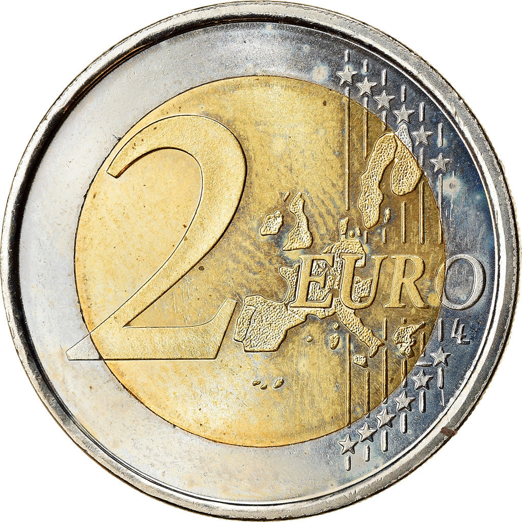 Spain, 2 Euro, 2004, MS(63), Bi-Metallic, KM:1047