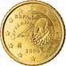 Hiszpania, 50 Euro Cent, 2005, Madrid, MS(63), Mosiądz, KM:1045