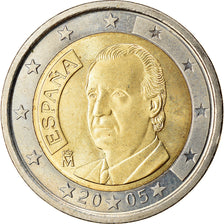 Spanien, 2 Euro, 2005, UNZ, Bi-Metallic, KM:1047