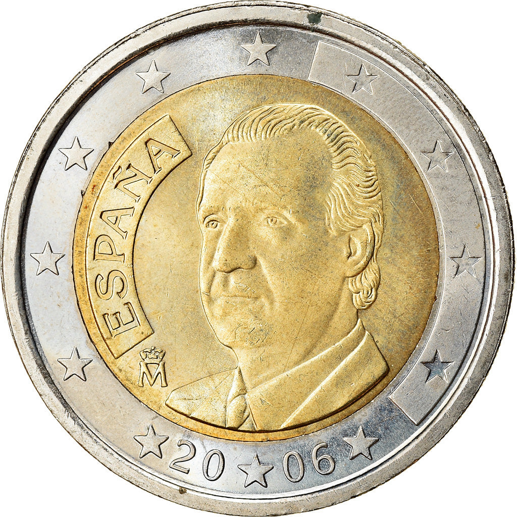 Spagna, 2 Euro, 2006, SPL, Bi-metallico, KM:1047