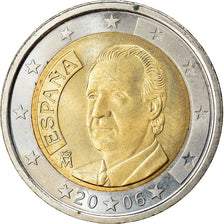 Spagna, 2 Euro, 2006, SPL, Bi-metallico, KM:1047