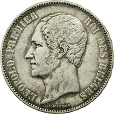Coin, Belgium, Leopold I, 5 Francs, 5 Frank, 1853, EF(40-45), Silver, KM:17