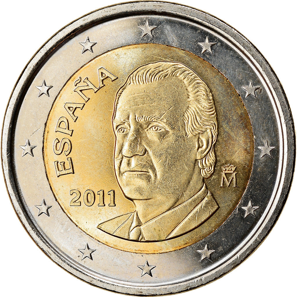 Spanien, 2 Euro, 2011, UNZ, Bi-Metallic, KM:1151