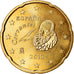 Hiszpania, 20 Euro Cent, 2012, Madrid, MS(63), Mosiądz, KM:1148