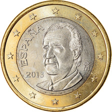 Spain, Euro, 2013, MS(63), Bi-Metallic, KM:1150