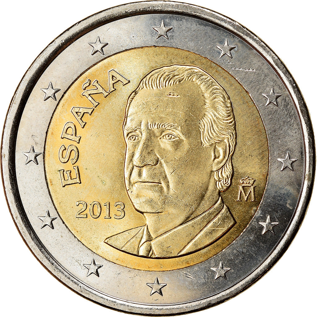 España, 2 Euro, 2013, SC, Bimetálico, KM:1151