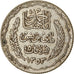 Münze, Tunesien, Ahmad Pasha Bey, 5 Francs, 1934, Paris, SS, Silber, KM:261