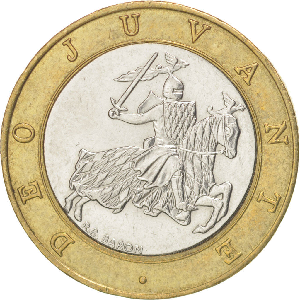 Monnaie, Monaco, Rainier III, 10 Francs, 1996, SUP, Bi-Metallic, KM:163