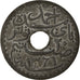 Moneta, Tunisia, Ahmad Pasha Bey, 20 Centimes, 1942, Paris, BB, Zinco, KM:268