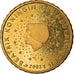 Países Baixos, 10 Euro Cent, 2002, EF(40-45), Latão, KM:237