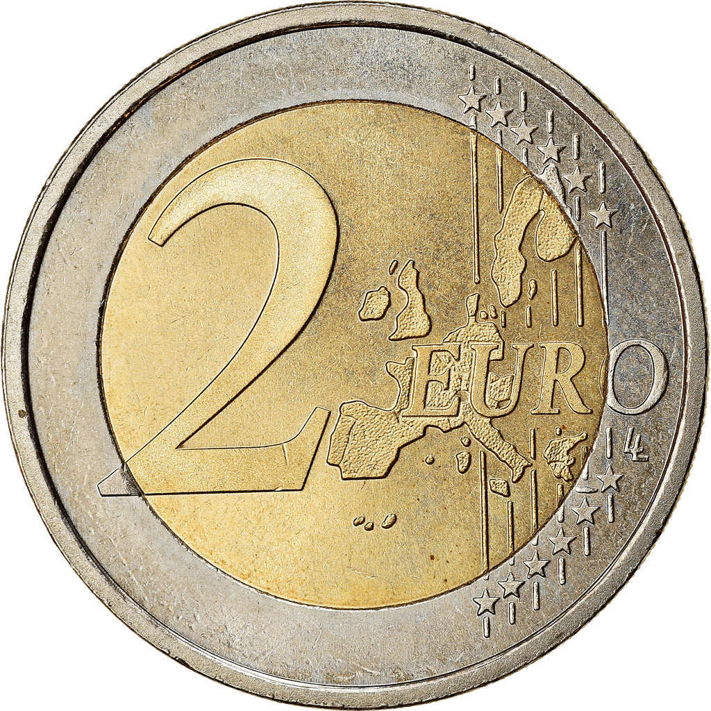Paesi Bassi, 2 Euro, 2002, BB, Bi-metallico, KM:241