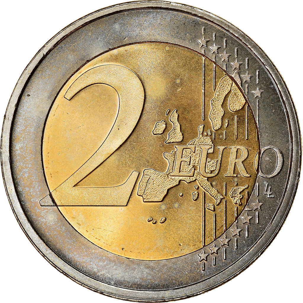 Paesi Bassi, 2 Euro, 2004, SPL-, Bi-metallico, KM:241