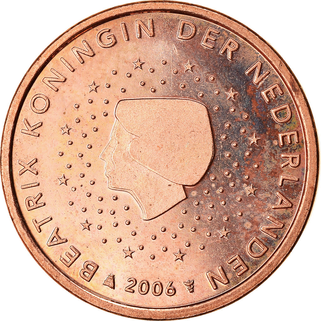 Niederlande, 5 Euro Cent, 2006, SS, Copper Plated Steel, KM:236
