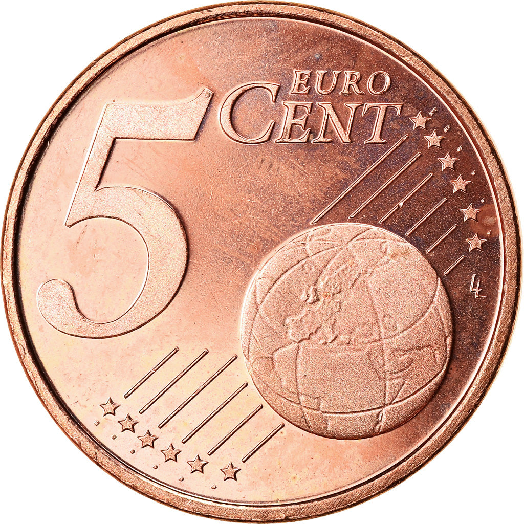 Niederlande, 5 Euro Cent, 2006, SS, Copper Plated Steel, KM:236
