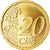 Niederlande, 20 Euro Cent, 2006, SS, Messing, KM:238