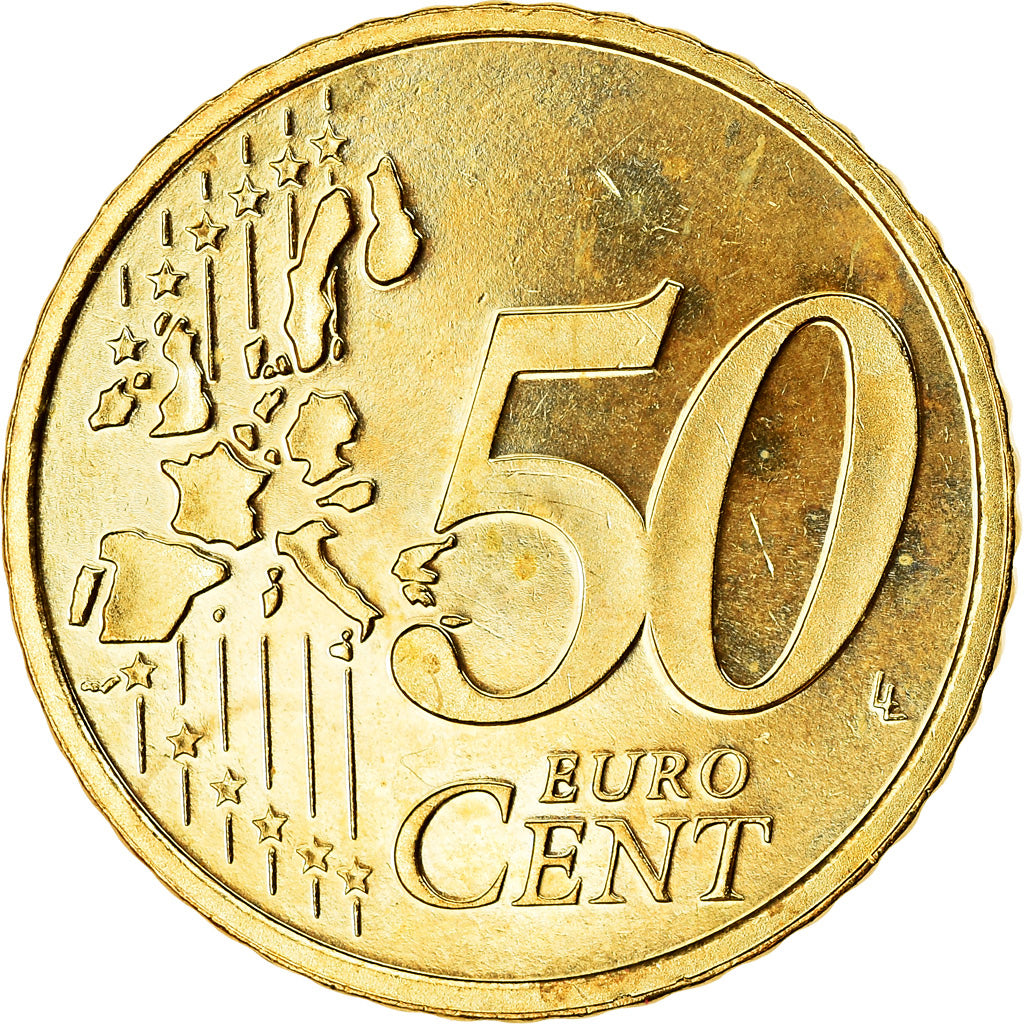 Niederlande, 50 Euro Cent, 2006, SS, Messing, KM:239