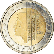 Paesi Bassi, 2 Euro, 2006, SPL-, Bi-metallico, KM:241