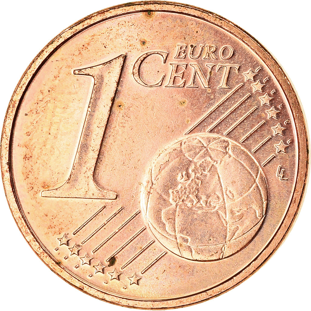Holandia, Euro Cent, 2007, Utrecht, EF(40-45), Miedź platerowana stalą, KM:234