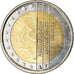 Niederlande, 2 Euro, 2007, VZ, Bi-Metallic, KM:272