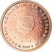 Niederlande, 2 Euro Cent, 2009, VZ, Copper Plated Steel, KM:235