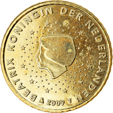 Netherlands, 50 Euro Cent, 2009, AU(55-58), Brass, KM:270