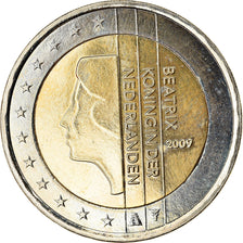Niederlande, 2 Euro, 2009, VZ, Bi-Metallic, KM:272